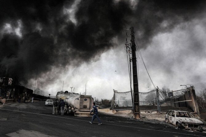 AFP/ „Scanpix“/Izraelis smogė Teheranui