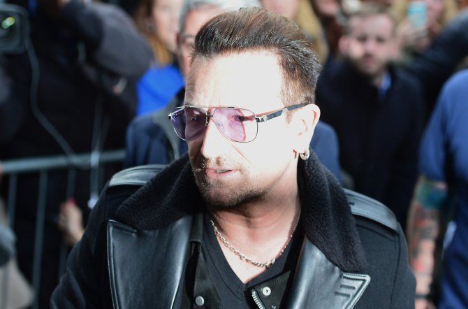 „Scanpix“/„PA Wire“/„Press Association Images“ nuotr./U2 lyderis Bono