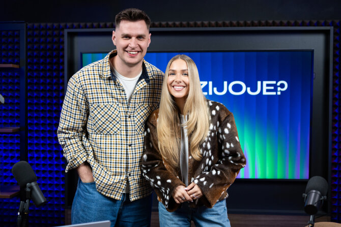 Roberto Riabovo / BNS nuotr./Laidoje „Kas gero Eurovizijoje“ – Paulina Paukštaitytė