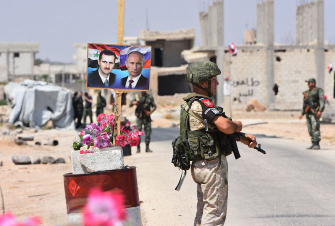 AFP/„Scanpix“ nuotr./Sirijos režimo ir Rusijos pajėgos rengia puolimą Idlibe?