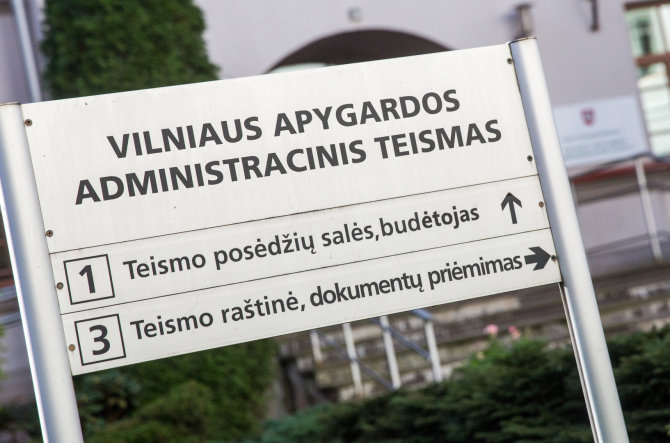 Luko Balandžio / 15min nuotr./Vilniaus apygardos administracinis teismas