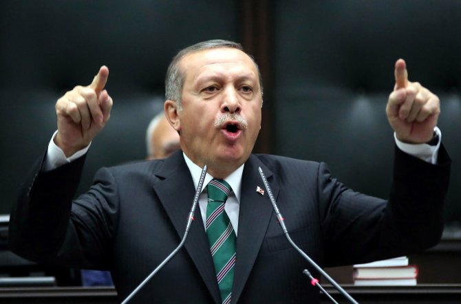 AFP/„Scanpix“ nuotr./Turkijos premjeras Recepas Tayyipas Erdoganas