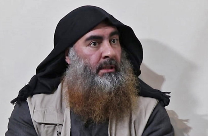 AFP/„Scanpix“ nuotr./Abu Bakras al-Baghdadi