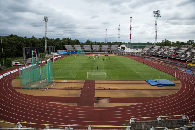 Mariaus Vizbaro / 15min nuotr./Kauno S.Dariaus ir S.Girėno stadionas