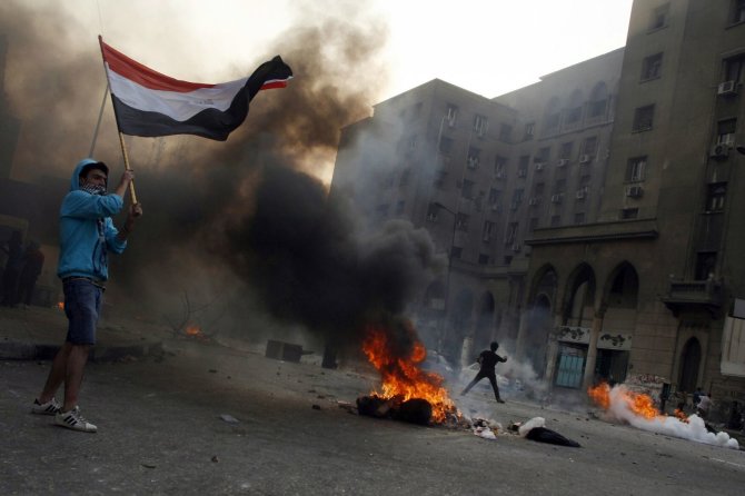 AFP/„Scanpix“ nuotr./Susirėmimai Egipte