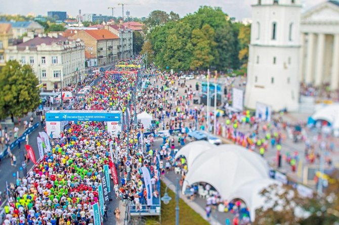 Augusto Didžgalvio nuotr./Vilniaus maratonas