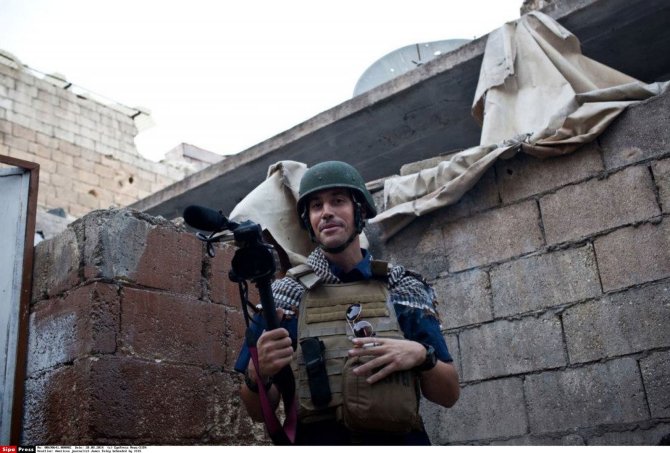 „Scanpix“/„SIPA“ nuotr./JAV žurnalistas Jamesas Foley