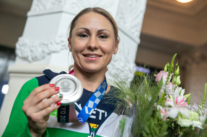 J.Kalinsko/15min nuotr./Tokijo žaidynėse vienintelį medalį pelnė penkiakovininkė Laura Asadauskaitė.