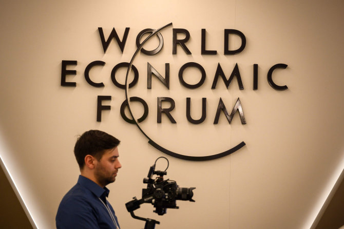 AFP/„Scanpix“ nuotr./Pasaulio ekonomikos forumas