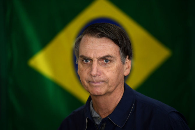 AFP/„Scanpix“ nuotr./Jairas Bolsonaro