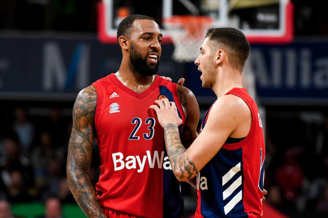 Getty Images/Euroleague.net nuotr./Eurolygos mače Miunchene „Bayern“ palaužė Kauno „Žalgirį“ 88:84.