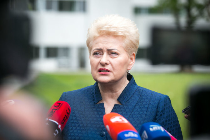Juliaus Kalinsko / 15min nuotr./Dalia Grybauskaitė