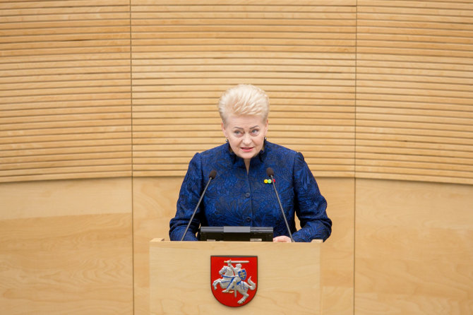 Josvydo Elinsko / 15min nuotr./Dalia Grybauskaitė