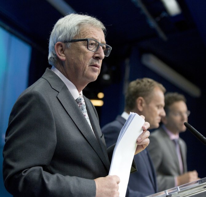 „Scanpix“/AP nuotr./Jeanas-Claude'as Junckeris