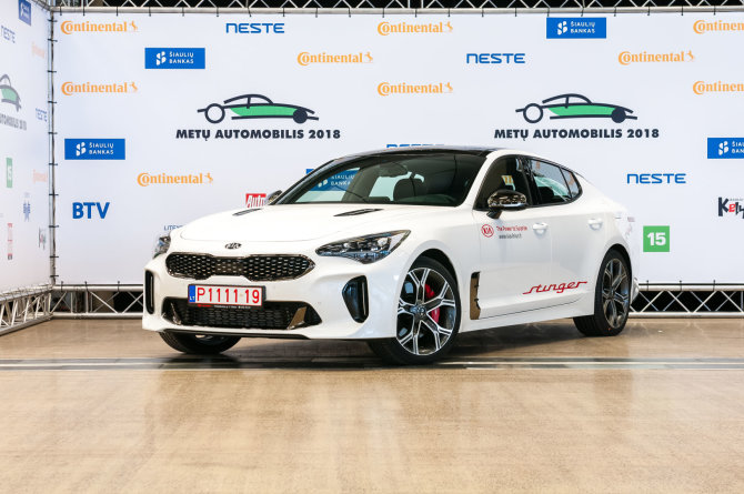 Vytauto Pilkausko nuotr./„Kia Stinger“