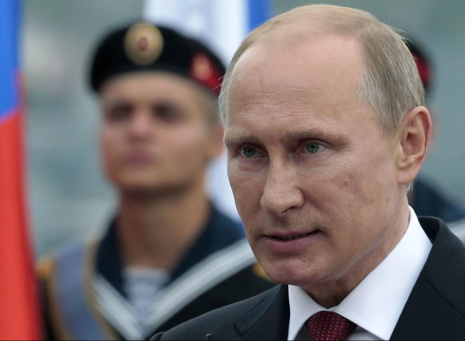 Scanpix/AP nuotr./Rusijos prezidentas Vladimiras Putinas