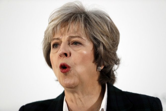 „Reuters“/„Scanpix“ nuotr./Theresa May pristato Brexit planą