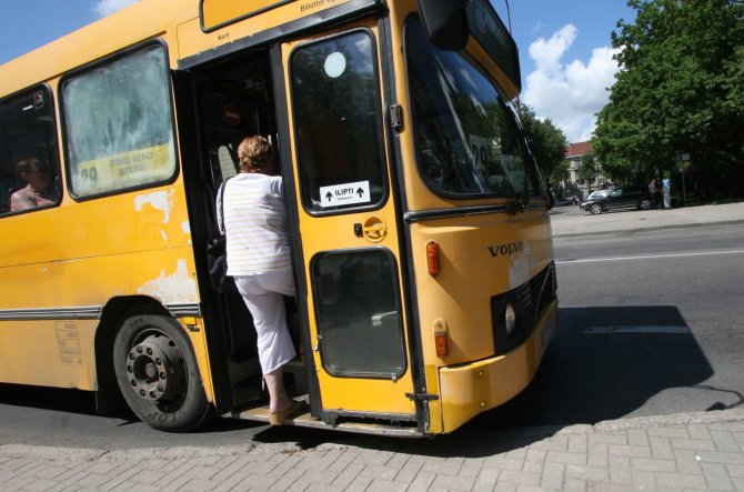 Alvydo Januševičiaus nuotr./Viešasis transportas Šiauliuose