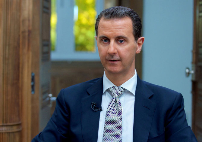 „Reuters“/„Scanpix“ nuotr./Sirijos prezidentas Basharas al Assadas