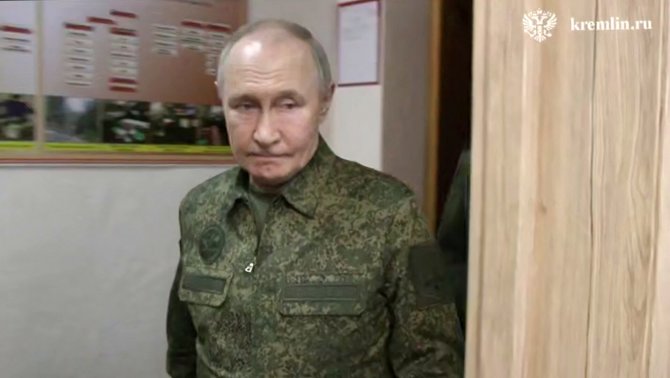 AFP/„Scanpix“ nuotr./Vladimiras Putinas