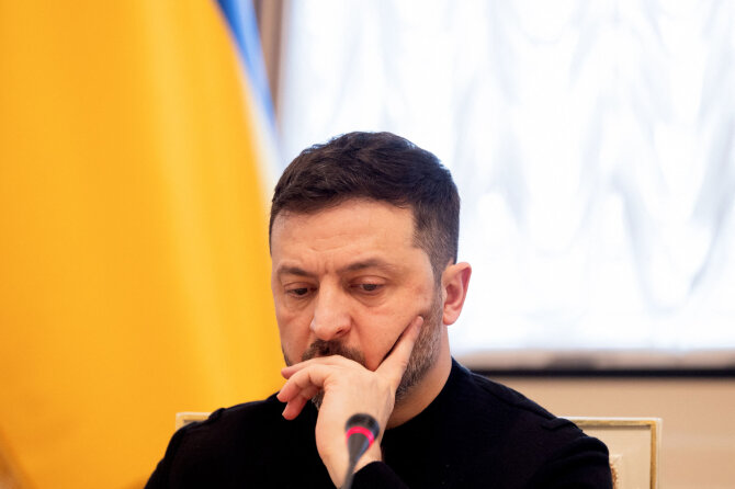 Volodymyras Zelenskis / TETIANA DZHAFAROVA / AFP