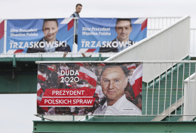 „Scanpix“/AP nuotr./Lenkijos prezidento rinkimai