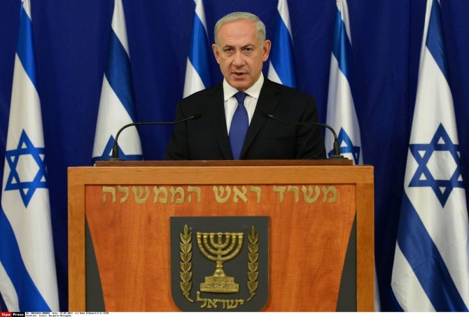 „Scanpix“ nuotr./Benjaminas Netanyahu