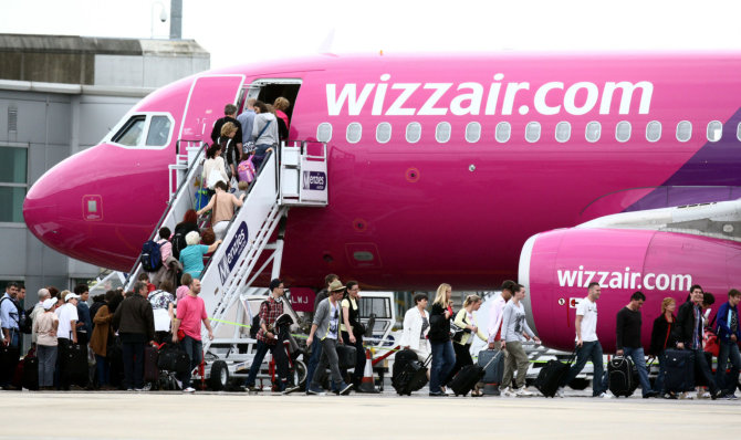 „Scanpix“/„PA Wire“/„Press Association Images“ nuotr./„Wizz Air“