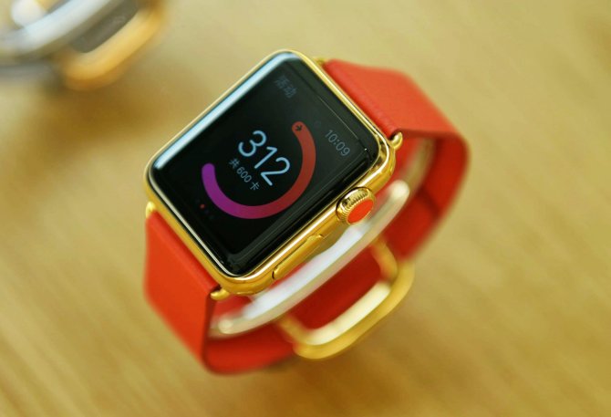 „Scanpix“/„Xinhua“/„Sipa USA“ nuotr./„Apple Watch“ laikrodis