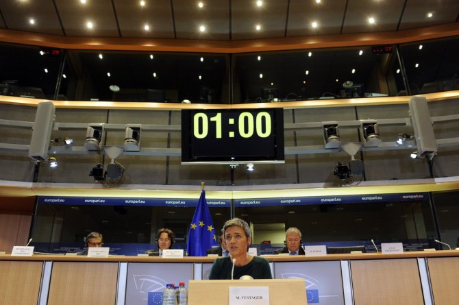 „Reuters“/„Scanpix“ nuotr./ES konkurencijos komisarė Margrethe Vestager