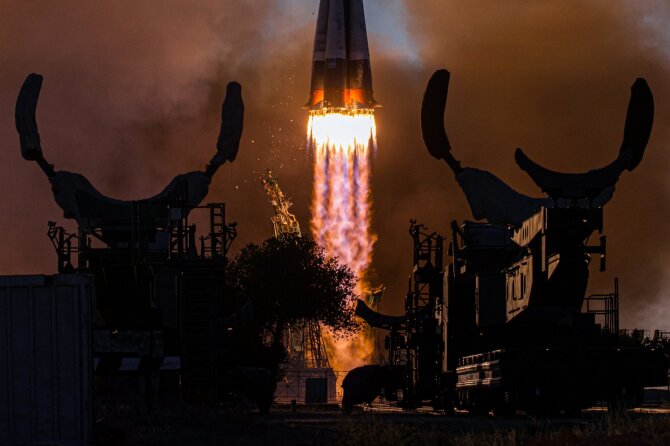 ZUMAPRESS / Scanpix nuotr./Raketos „Sojuz“ startas