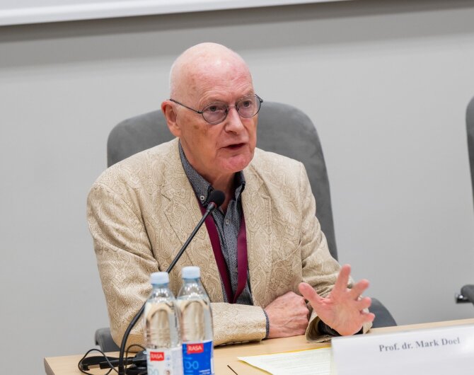 Jono Petronio nuotr./Buvęs Tarptautinės socialinio darbo su grupėmis asociacijos viceprezidentas Mark Doel