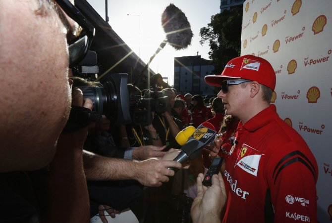 „Reuters“/„Scanpix“ nuotr./Kimi Raikkonenas