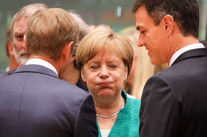 AFP/„Scanpix“ nuotr./Angela Merkel