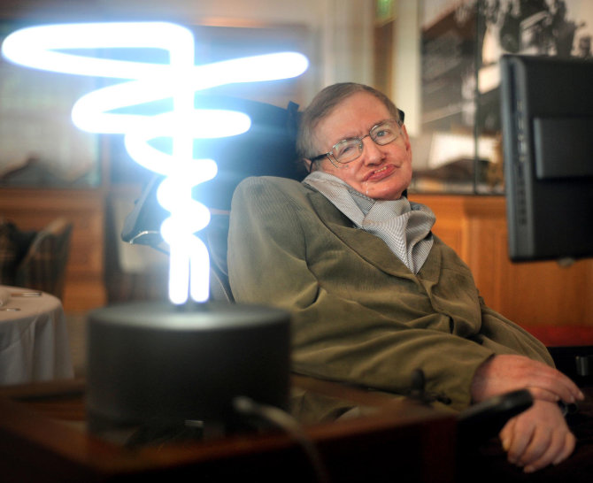 „Scanpix“/„PA Wire“/„Press Association Images“ nuotr./Stephenas Hawkingas