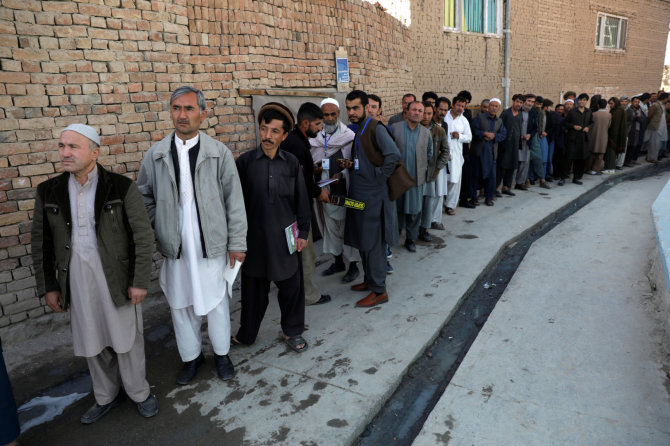 „Reuters“/„Scanpix“ nuotr./Rinkimai Afganistane
