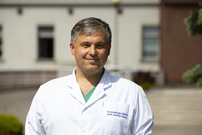 Pranešimo žiniasklaidai autorių nuotr./Prof. dr. Andrius Macas
