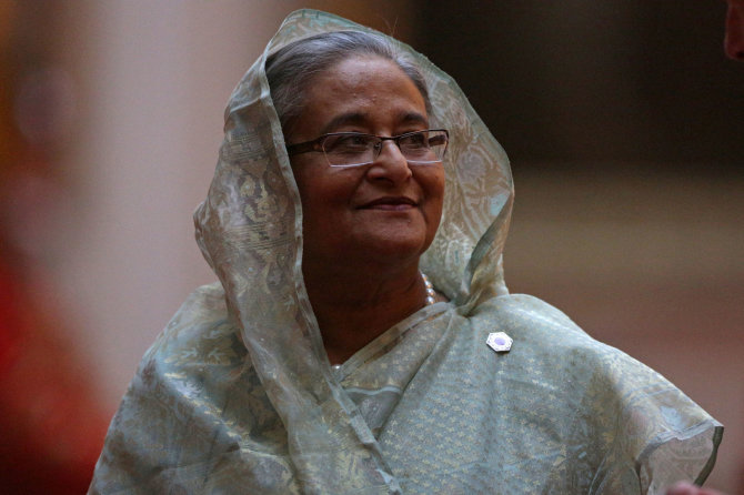 „Reuters“/„Scanpix“ nuotr./Sheikh Hasina