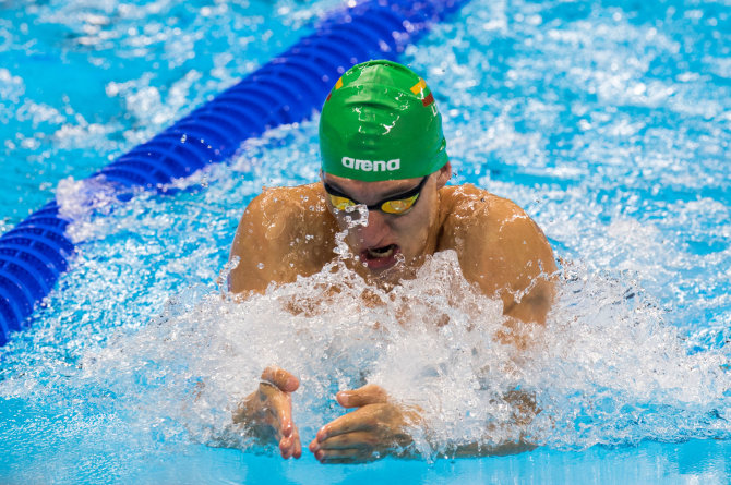 Alfredo Pliadžio/LTOK nuotr./Andriaus Šidlausko debiutas olimpiadoje