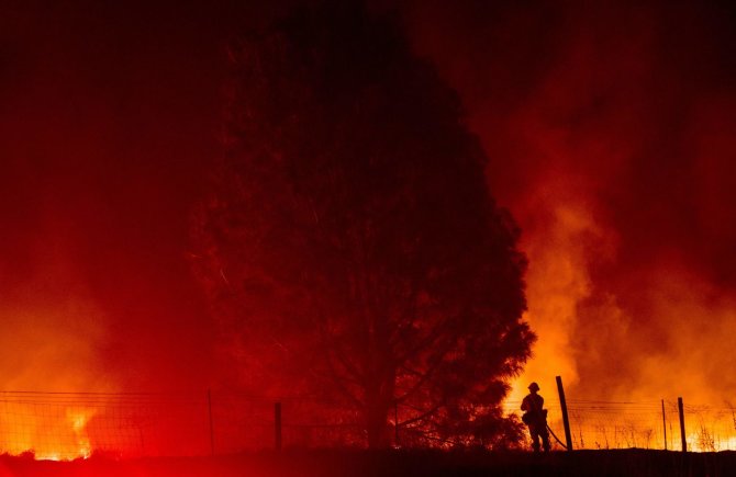 AFP/„Scanpix“ nuotr./Miškų gaisrai Kalifornijoje