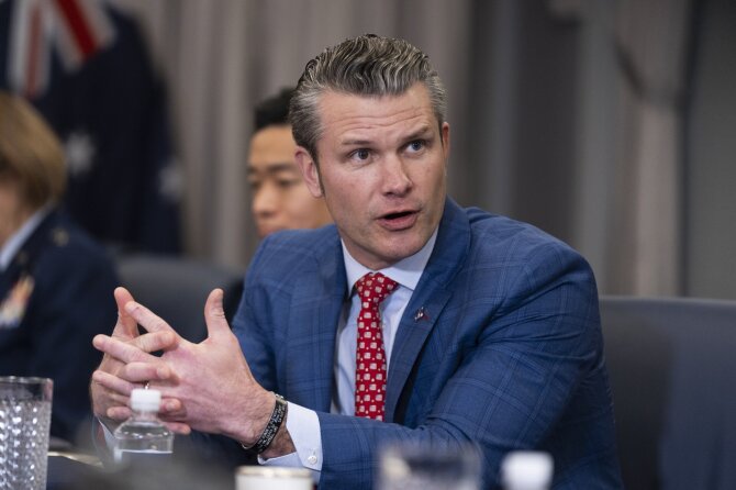 Pete'as Hegsethas / Manuel Balce Ceneta / AP