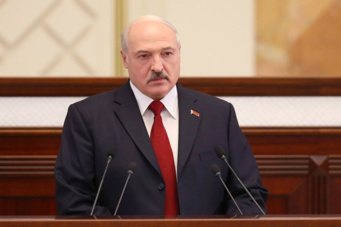 „Scanpix“/ITAR-TASS nuotr./Baltarusijos prezidentas Aliaksandras Lukašenka