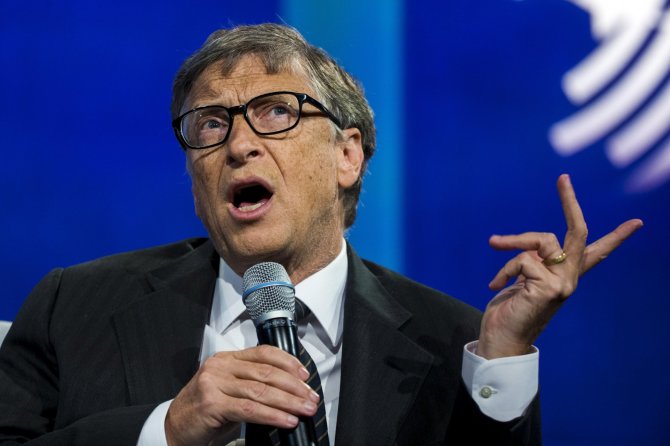 „Reuters“/„Scanpix“ nuotr./Buvęs „Microsoft“ generalinis direktorius Billas Gatesas