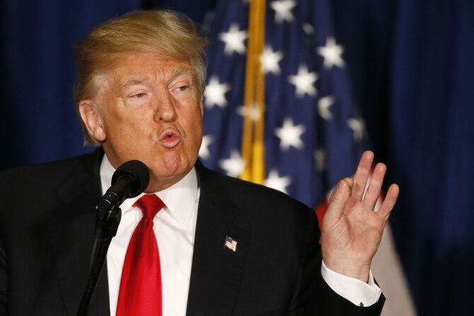 „Reuters“/„Scanpix“ nuotr./Donaldas Trumpas