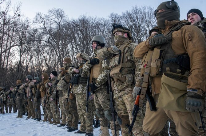 Ukrainos kariai / Andrew Marienko / AP