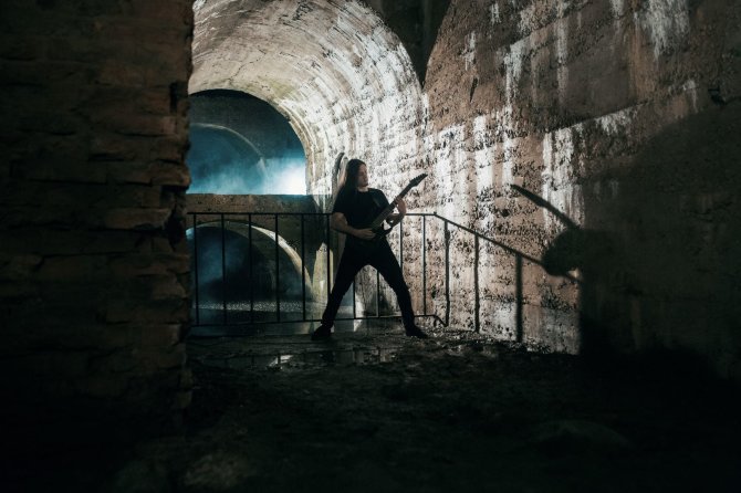 Asmeninio archyvo nuotr. /Kauno death metal grupės OSSASTORIUM vaizdo klipas buvo filmuojamas Kauno tvirtovės fortų tuneliuose