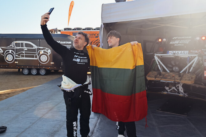 Vytauto Pilkausko nuotr./Benedikto Vanago sausio 1-oji Dakare