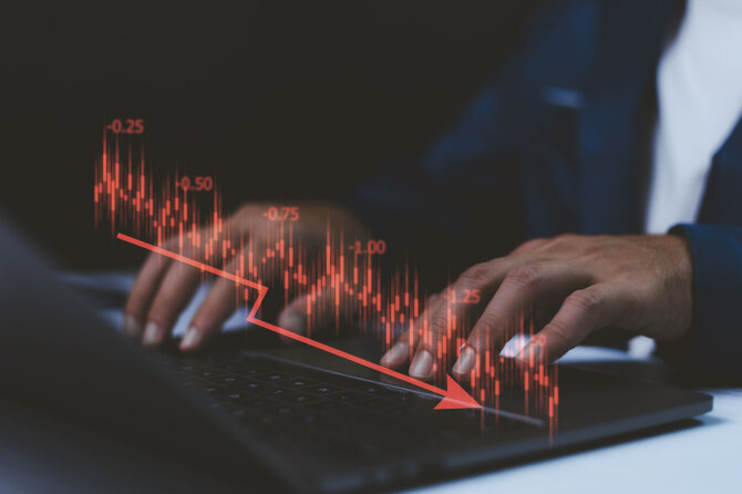Shutterstock nuotr./Recesija
