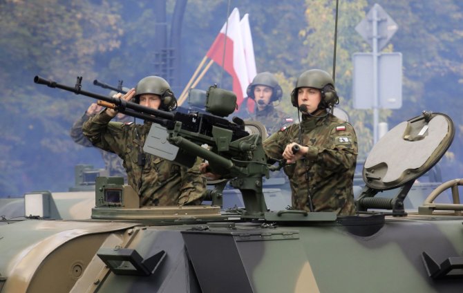 „Reuters“/„Scanpix“ nuotr./Lenkijos kariai