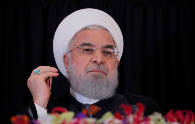 „Reuters“/„Scanpix“ nuotr./Hassanas Rouhani